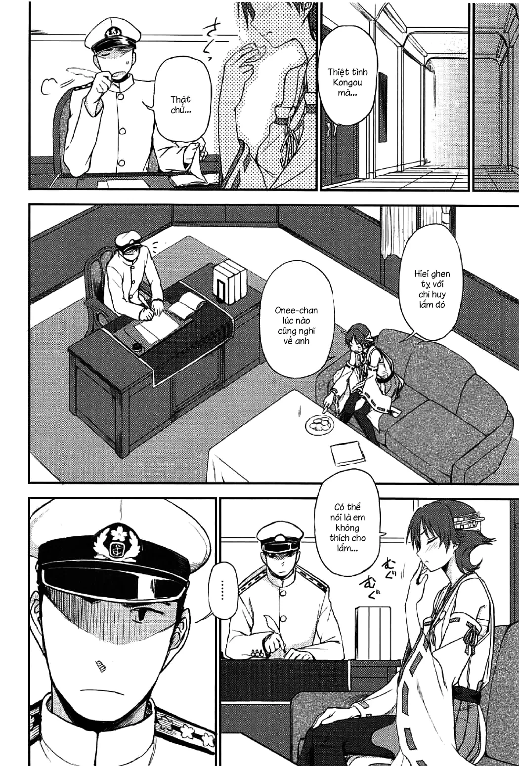 HentaiVN.net - Ảnh 3 - Hie~! (Kantai Collection, -KanColle-) [ひえーっ!] - Chap 1