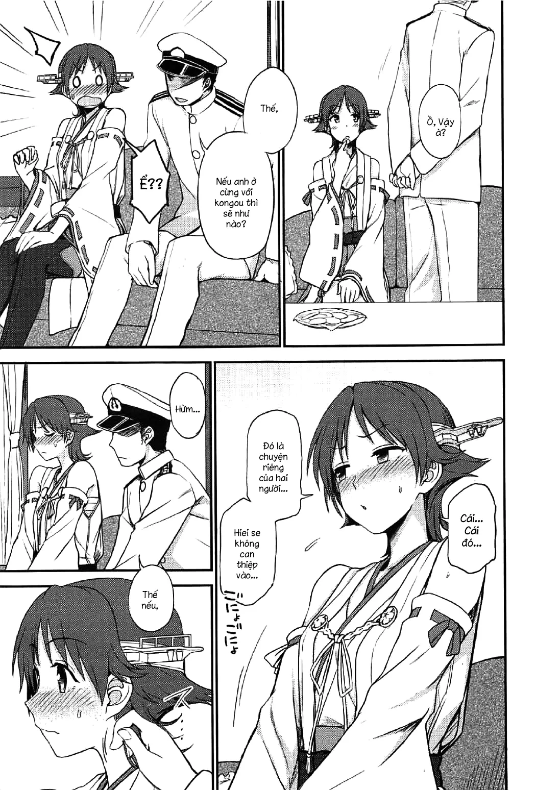 HentaiVN.net - Ảnh 4 - Hie~! (Kantai Collection, -KanColle-) [ひえーっ!] - Chap 1
