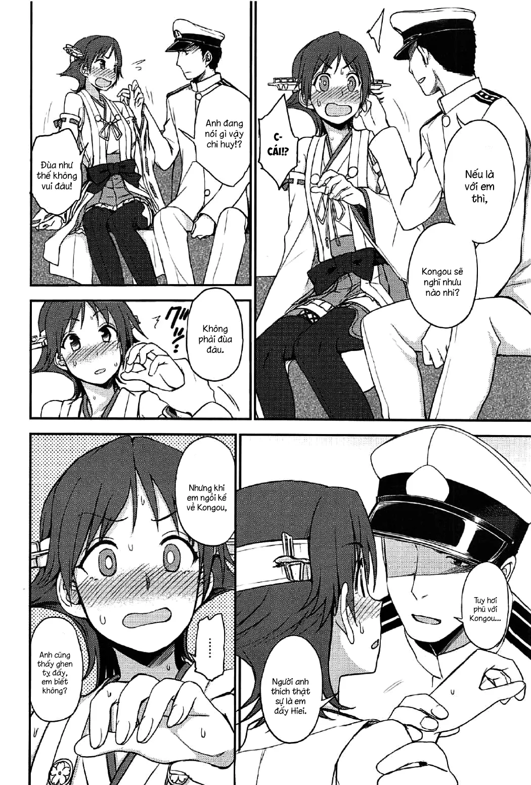 HentaiVN.net - Ảnh 5 - Hie~! (Kantai Collection, -KanColle-) [ひえーっ!] - Chap 1