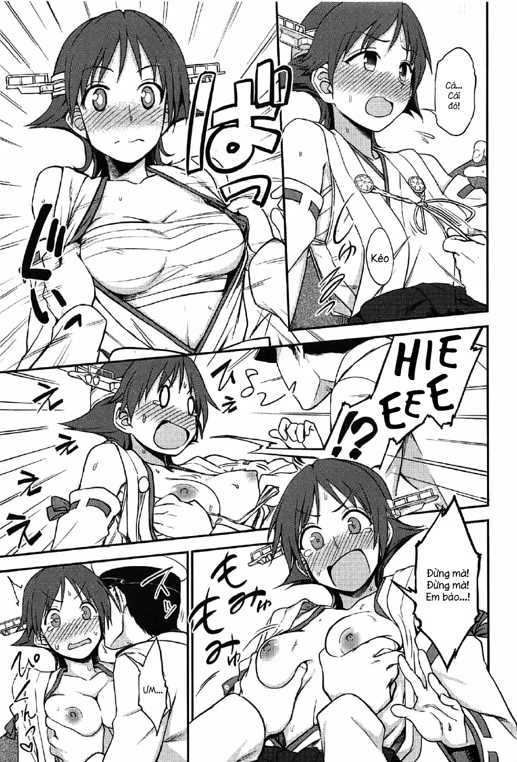 HentaiVN.net - Ảnh 6 - Hie~! (Kantai Collection, -KanColle-) [ひえーっ!] - Chap 1