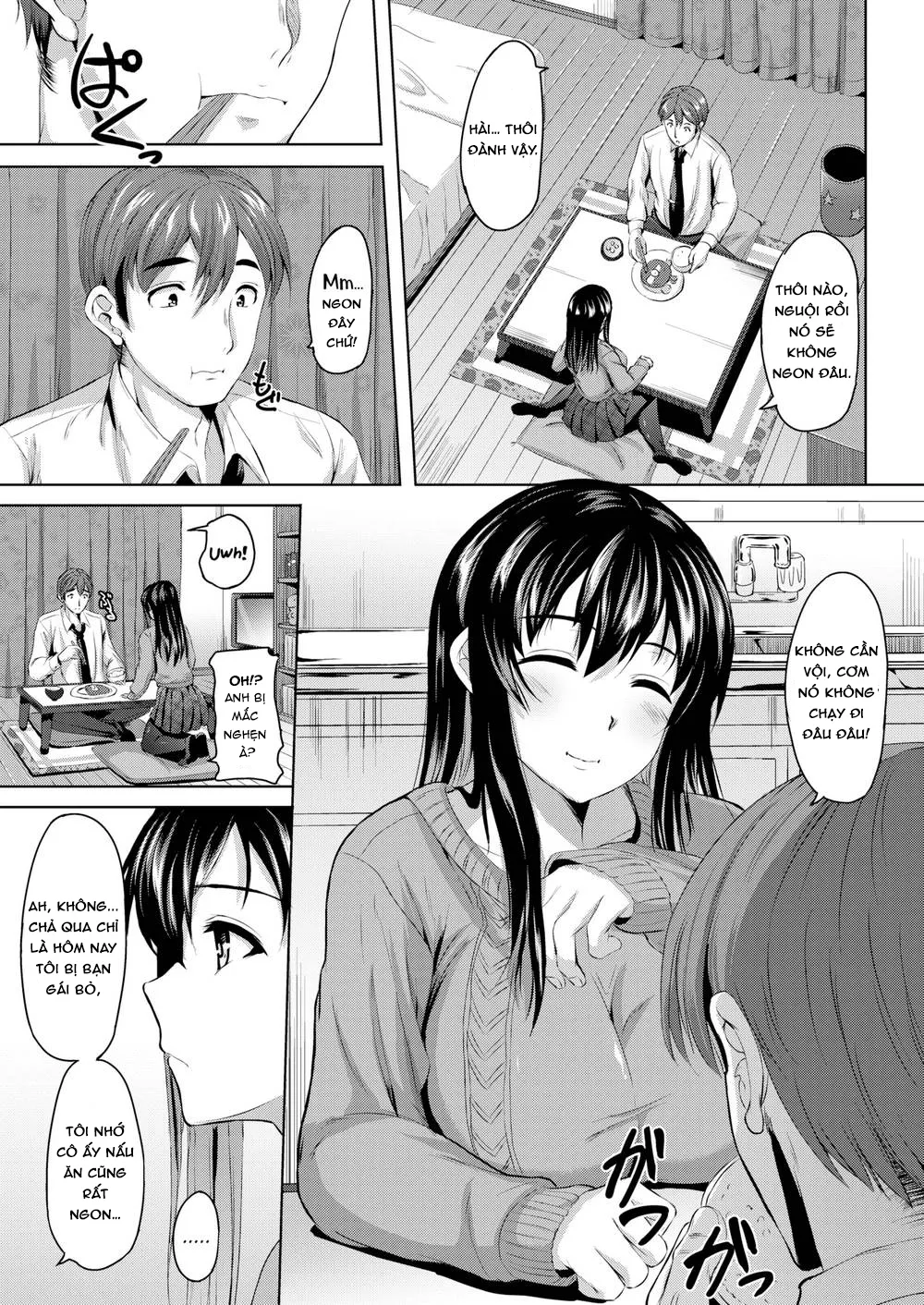 HentaiVN.net - Ảnh 5 - Sau cơn mưa - trời lại sáng [After the Rain] - Chap 1