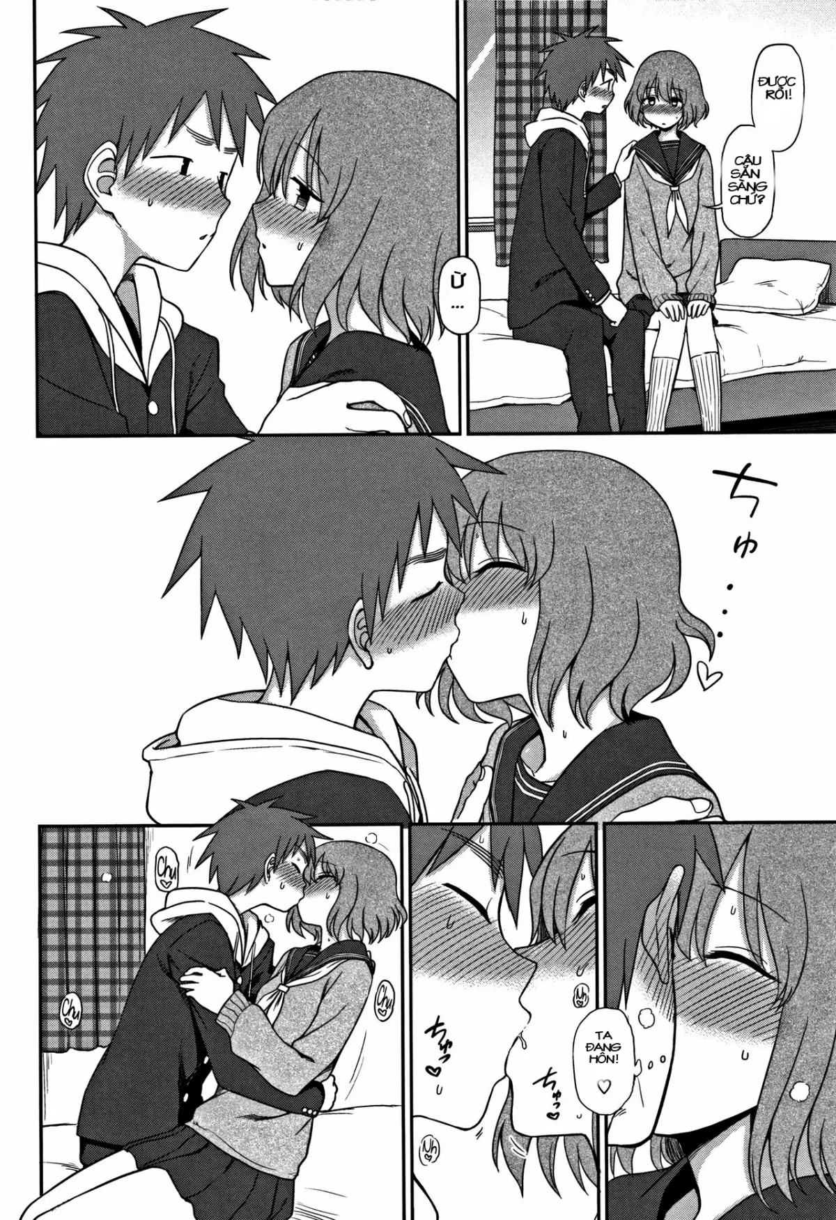 HentaiVN.net - Ảnh 10 - Vì anh ghen ghen ghen thôi mà [I Want To Do More!; Motto Shitai No!] - Chap 1