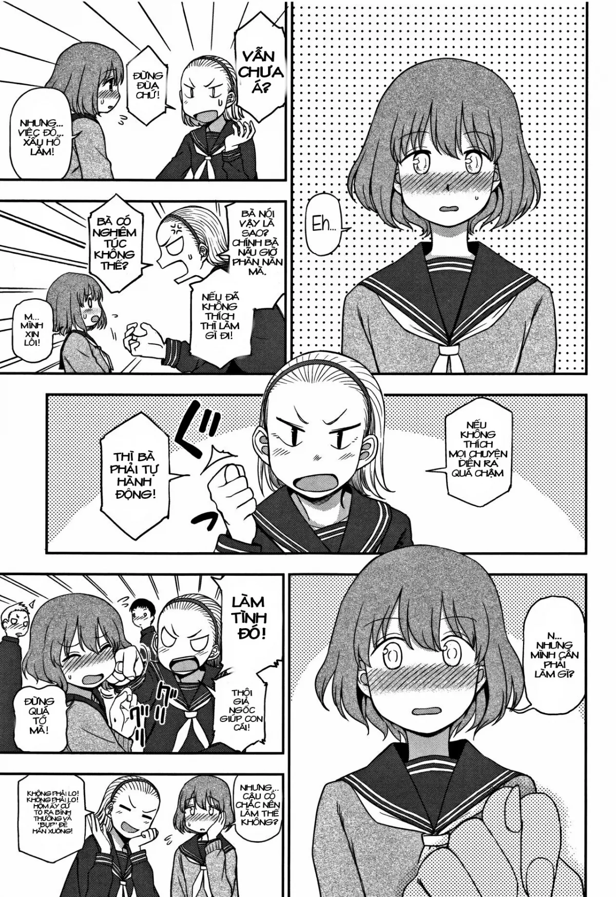 HentaiVN.net - Ảnh 5 - Vì anh ghen ghen ghen thôi mà [I Want To Do More!; Motto Shitai No!] - Chap 1