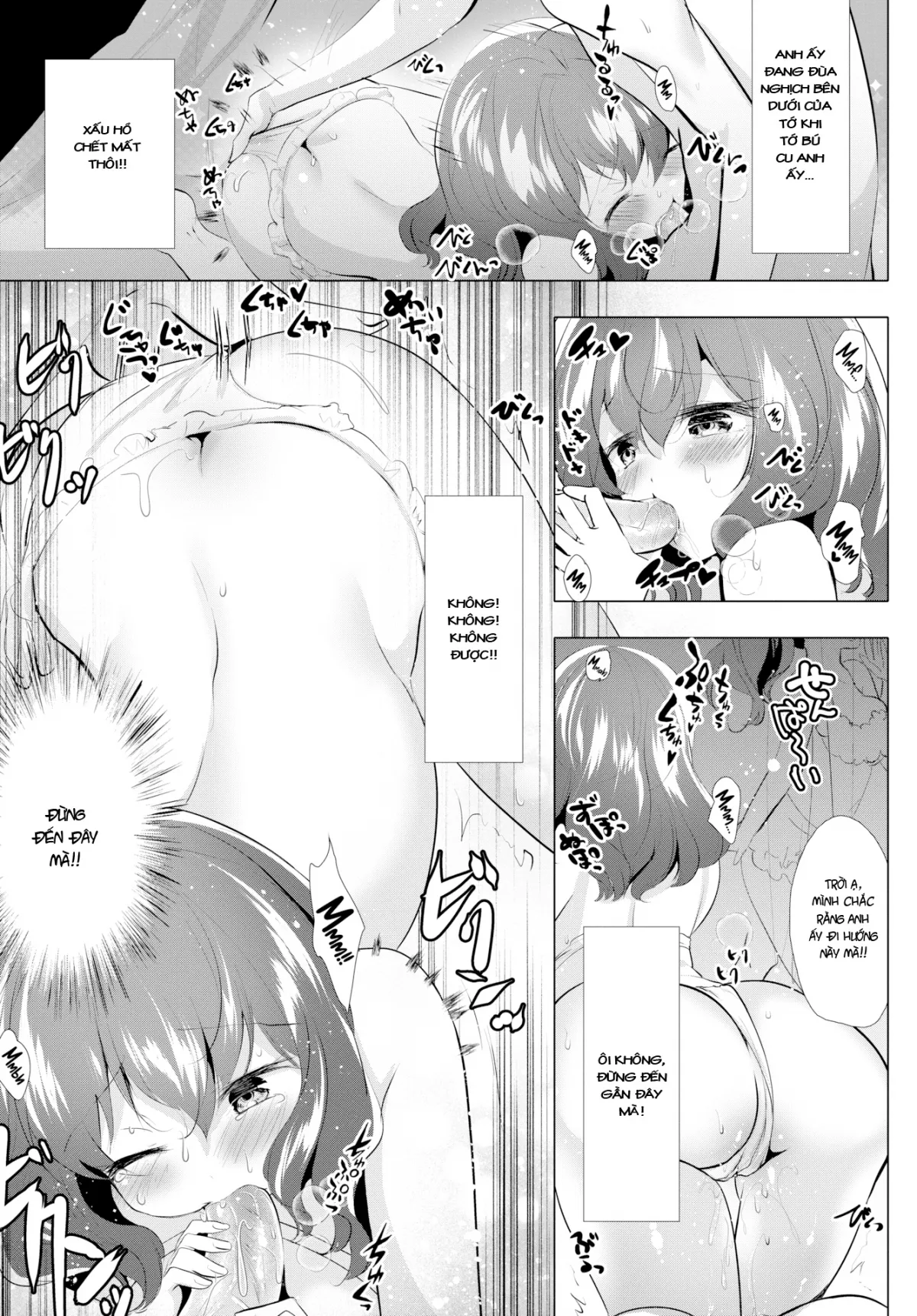 HentaiVN.net - Ảnh 11 - Đêm tình yêu [Night Love Garb] - Chap 1