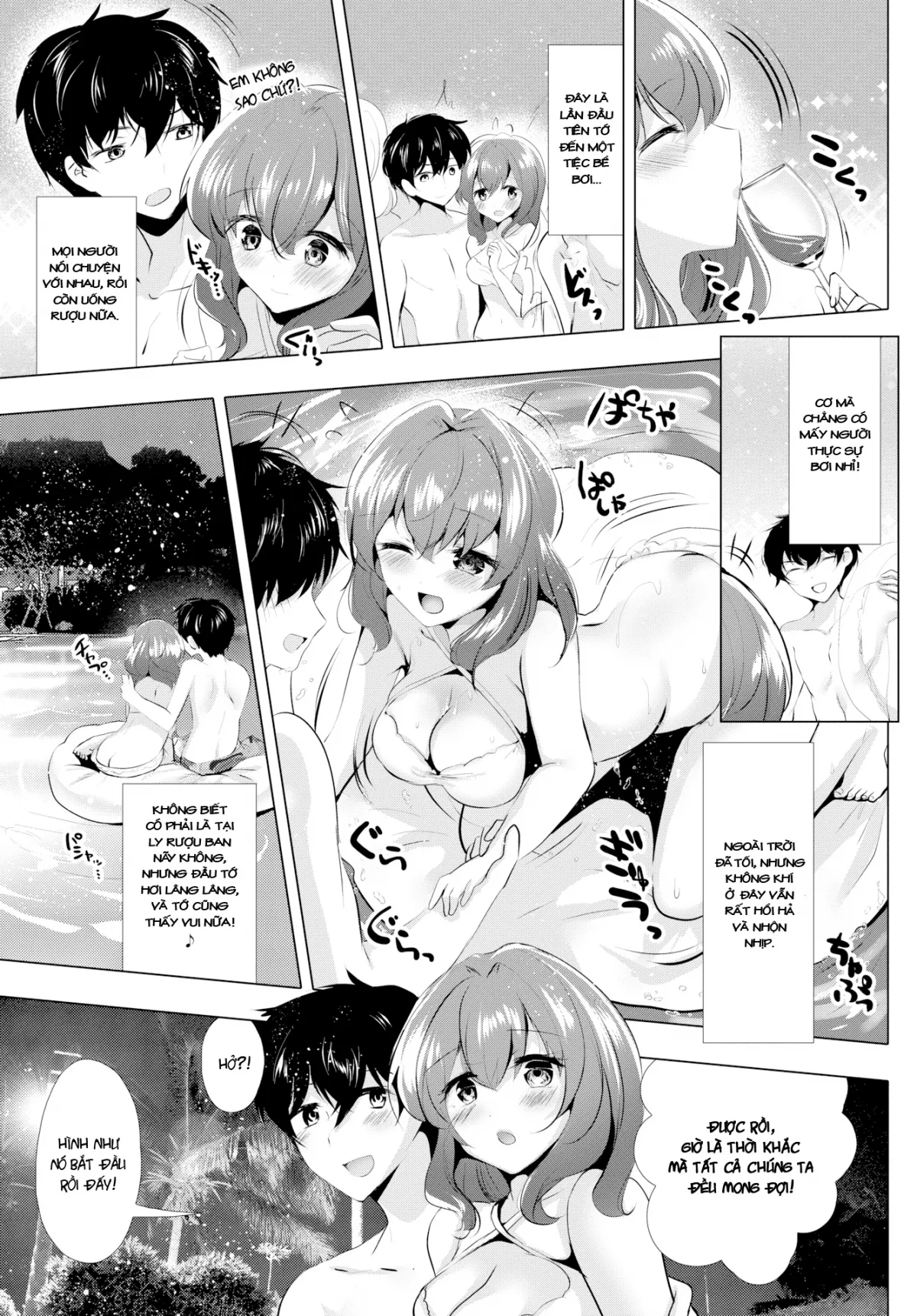 HentaiVN.net - Ảnh 3 - Đêm tình yêu [Night Love Garb] - Chap 1