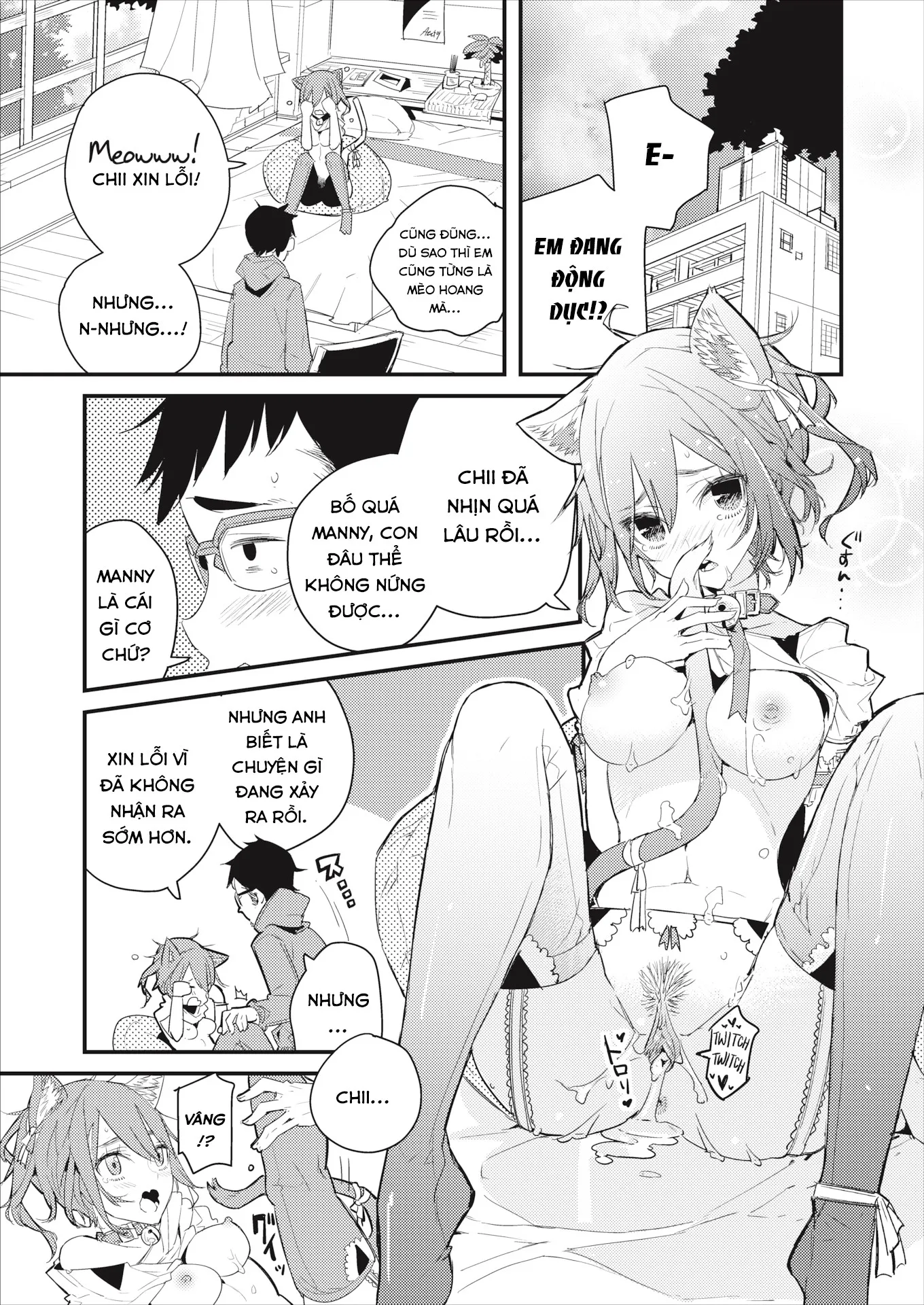 HentaiVN.net - Ảnh 14 - Cast-Aside Kemomimi Chii - Chap 1