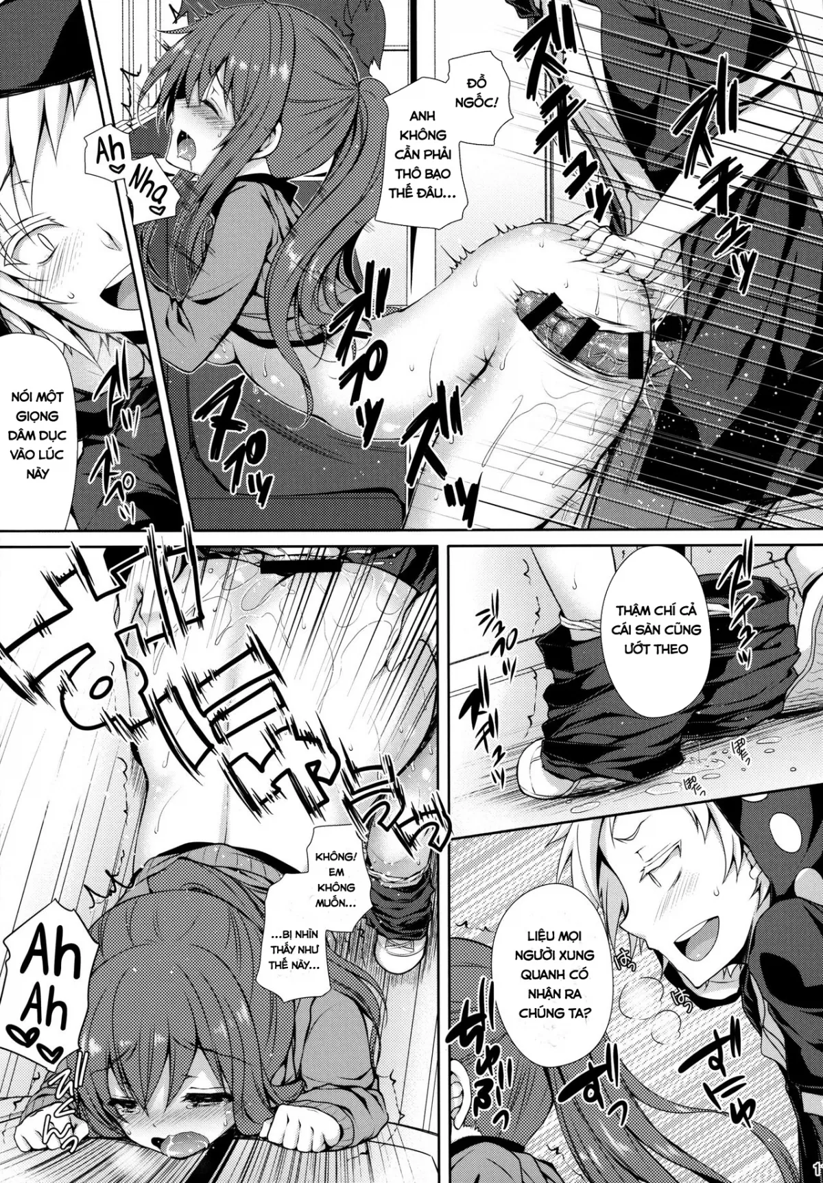 HentaiVN.net - Ảnh 11 - Nee Kido, Chikan Gokko Shiyou ka - Chap 1