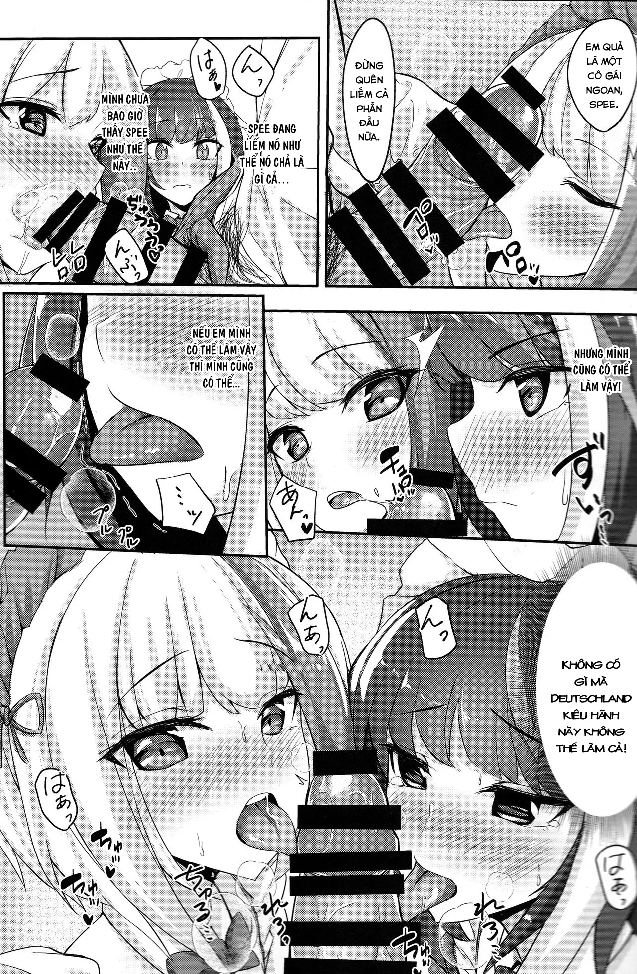 HentaiVN.net - Ảnh 10 - Deutsch to Do-Ecchi(Azur Lane) [Deutsch Double Ecchi ; どいっちゅと どえっち] - Chap 1