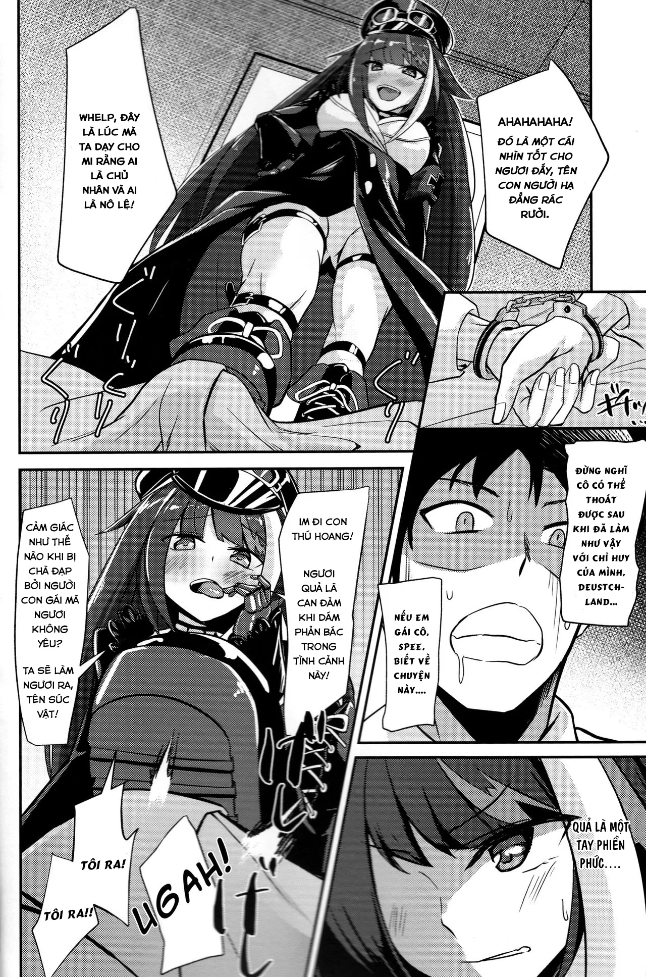HentaiVN.net - Ảnh 3 - Deutsch to Do-Ecchi(Azur Lane) [Deutsch Double Ecchi ; どいっちゅと どえっち] - Chap 1