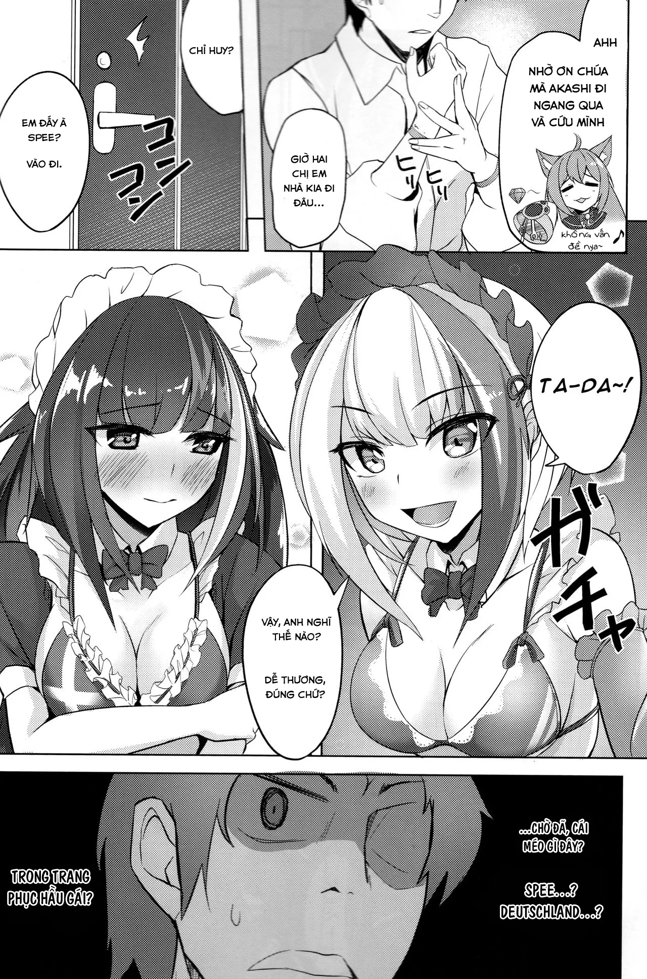 HentaiVN.net - Ảnh 7 - Deutsch to Do-Ecchi(Azur Lane) [Deutsch Double Ecchi ; どいっちゅと どえっち] - Chap 1