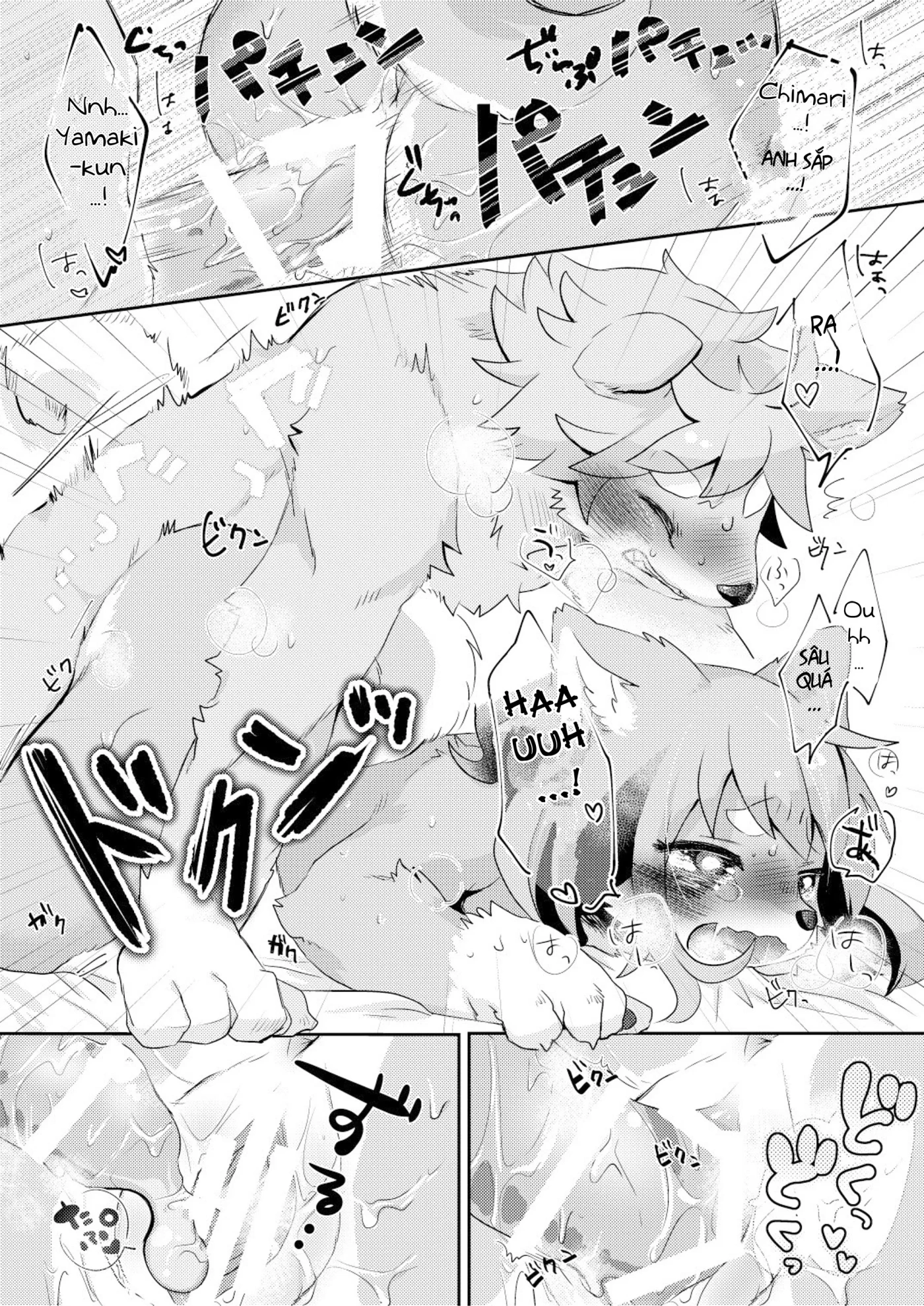 HentaiVN.net - Ảnh 20 - Cuộc gặp ngại ngùng [Hanikami meeting] - Chap 1