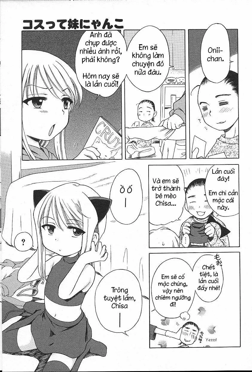 HentaiVN.net - Ảnh 5 - Stroking My Little Kitten - Chap 1