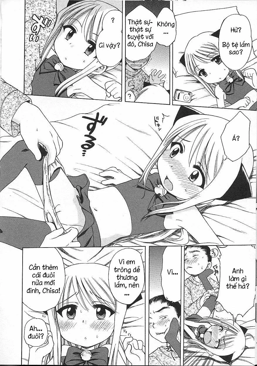 HentaiVN.net - Ảnh 8 - Stroking My Little Kitten - Chap 1