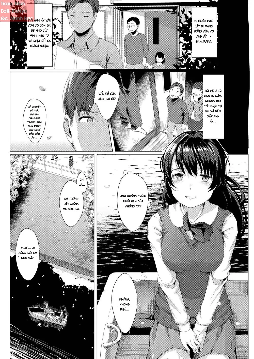 HentaiVN.net - Ảnh 3 - The Samsara of Scattered Petals - Chap 1