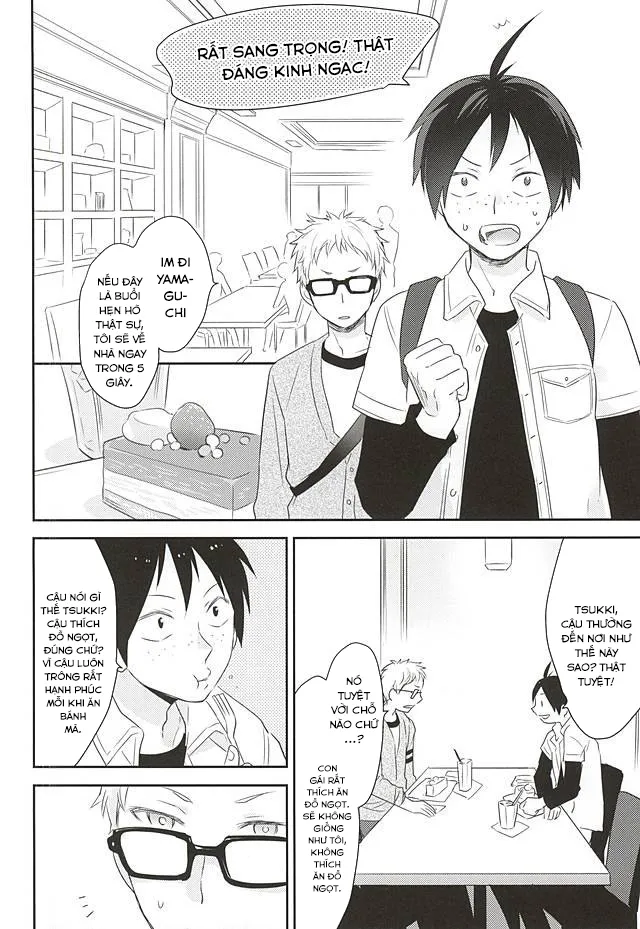 HentaiVN.net - Ảnh 10 - Mate, Sore wa Koumei no Wana da (Haikyuu!!) [待て、それは孔明の罠だ] - Chap 1