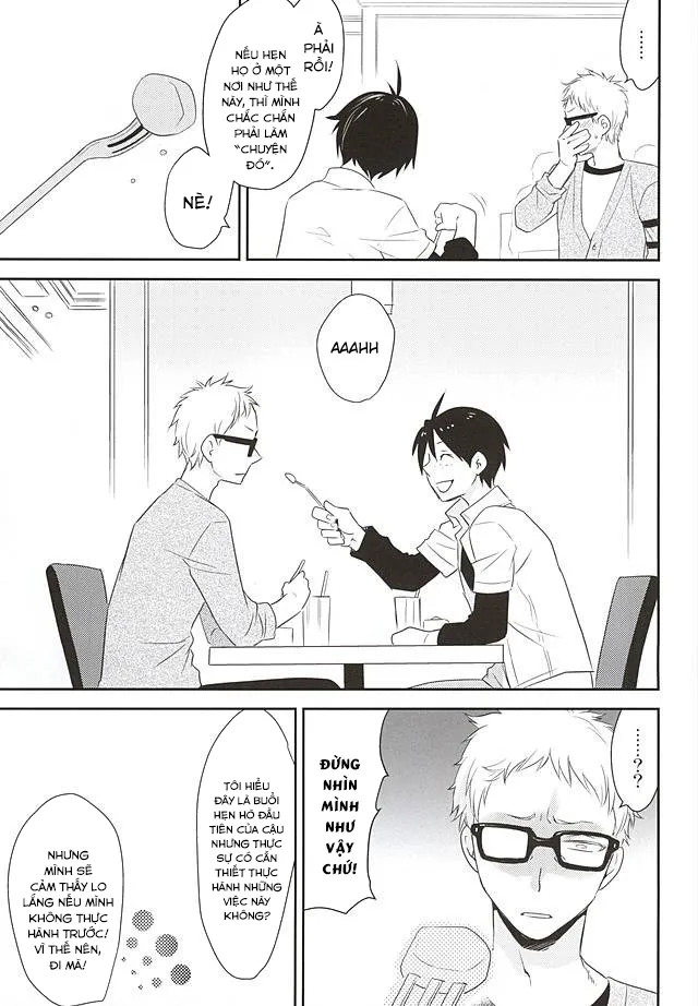 HentaiVN.net - Ảnh 11 - Mate, Sore wa Koumei no Wana da (Haikyuu!!) [待て、それは孔明の罠だ] - Chap 1