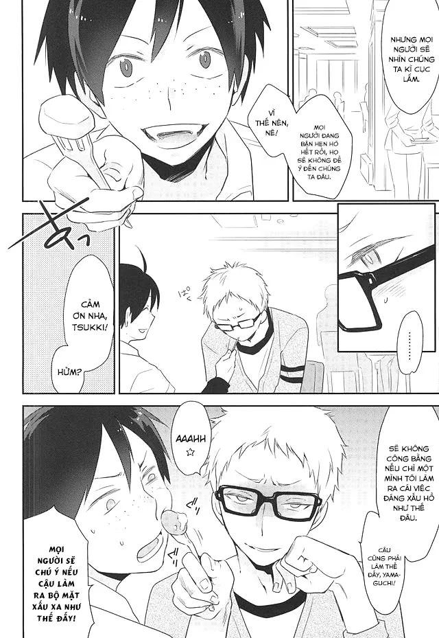 HentaiVN.net - Ảnh 12 - Mate, Sore wa Koumei no Wana da (Haikyuu!!) [待て、それは孔明の罠だ] - Chap 1