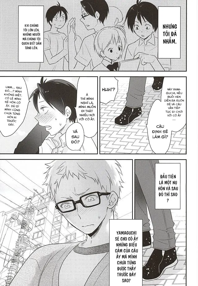 HentaiVN.net - Ảnh 15 - Mate, Sore wa Koumei no Wana da (Haikyuu!!) [待て、それは孔明の罠だ] - Chap 1