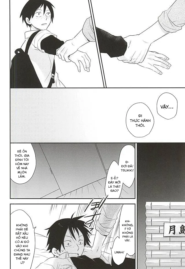 HentaiVN.net - Ảnh 16 - Mate, Sore wa Koumei no Wana da (Haikyuu!!) [待て、それは孔明の罠だ] - Chap 1