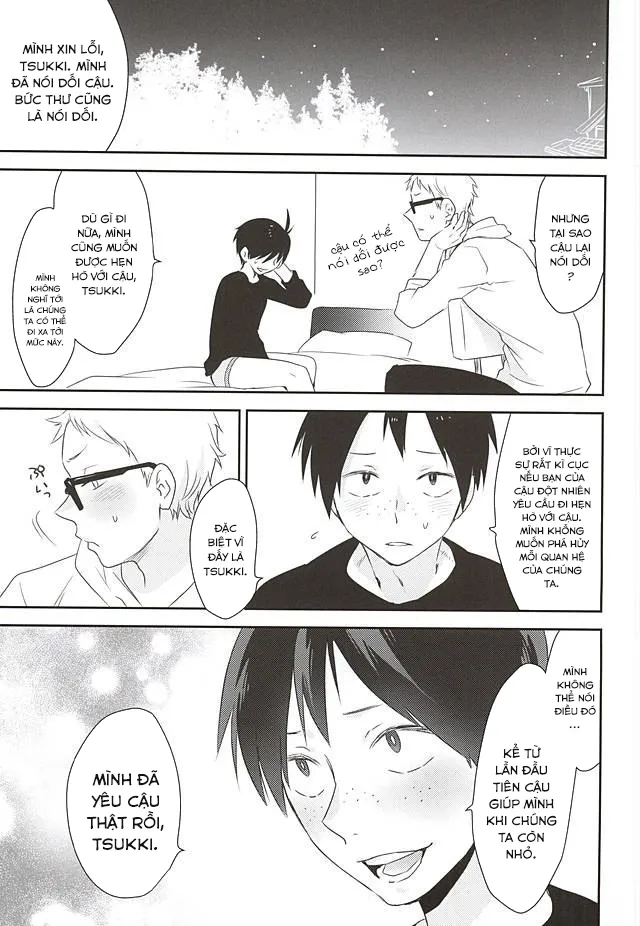 HentaiVN.net - Ảnh 23 - Mate, Sore wa Koumei no Wana da (Haikyuu!!) [待て、それは孔明の罠だ] - Chap 1