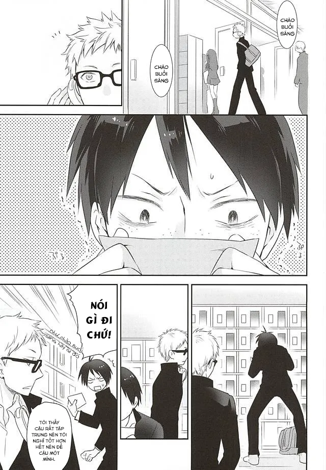 HentaiVN.net - Ảnh 3 - Mate, Sore wa Koumei no Wana da (Haikyuu!!) [待て、それは孔明の罠だ] - Chap 1