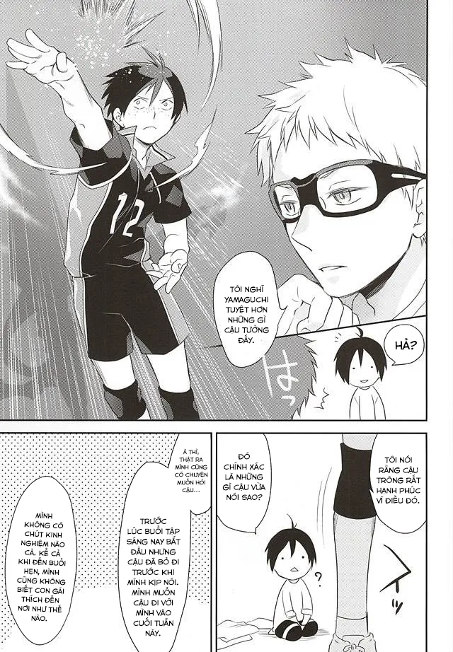 HentaiVN.net - Ảnh 7 - Mate, Sore wa Koumei no Wana da (Haikyuu!!) [待て、それは孔明の罠だ] - Chap 1