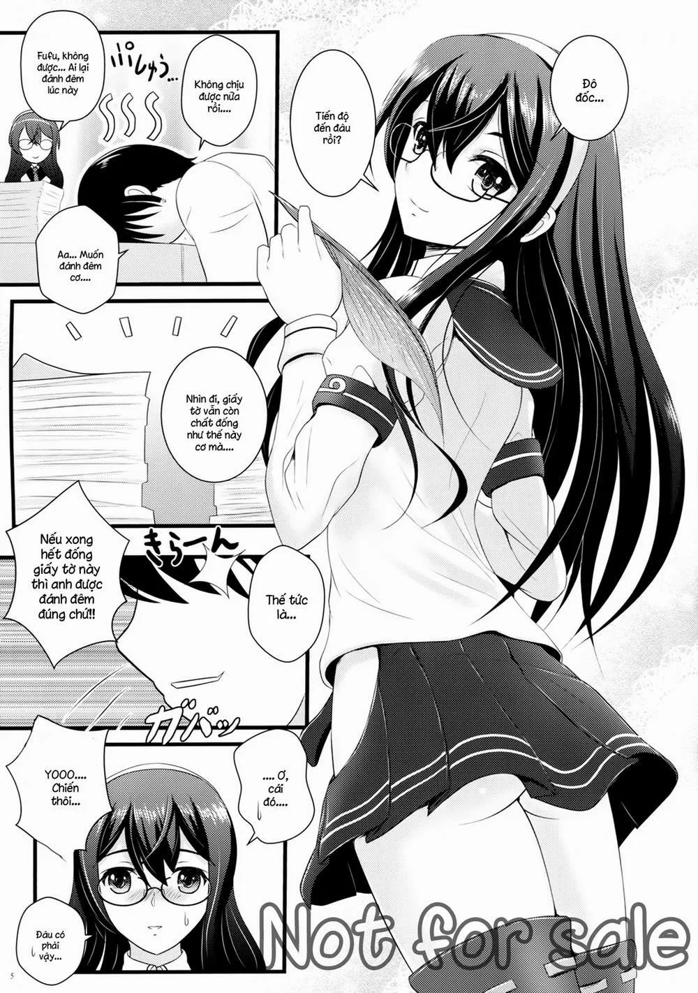 HentaiVN.net - Ảnh 4 - Private Secretary (Kancolle) - Chap 1