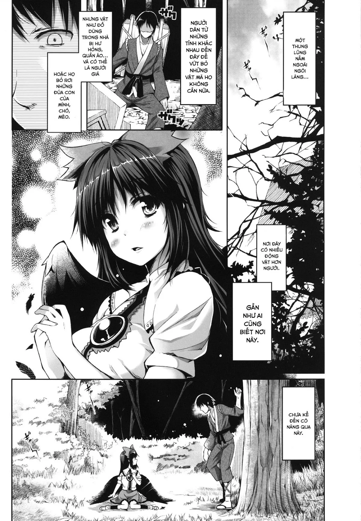 HentaiVN.net - Ảnh 3 - Soragoto Yatagarasu (Touhou Project) - Chap 1