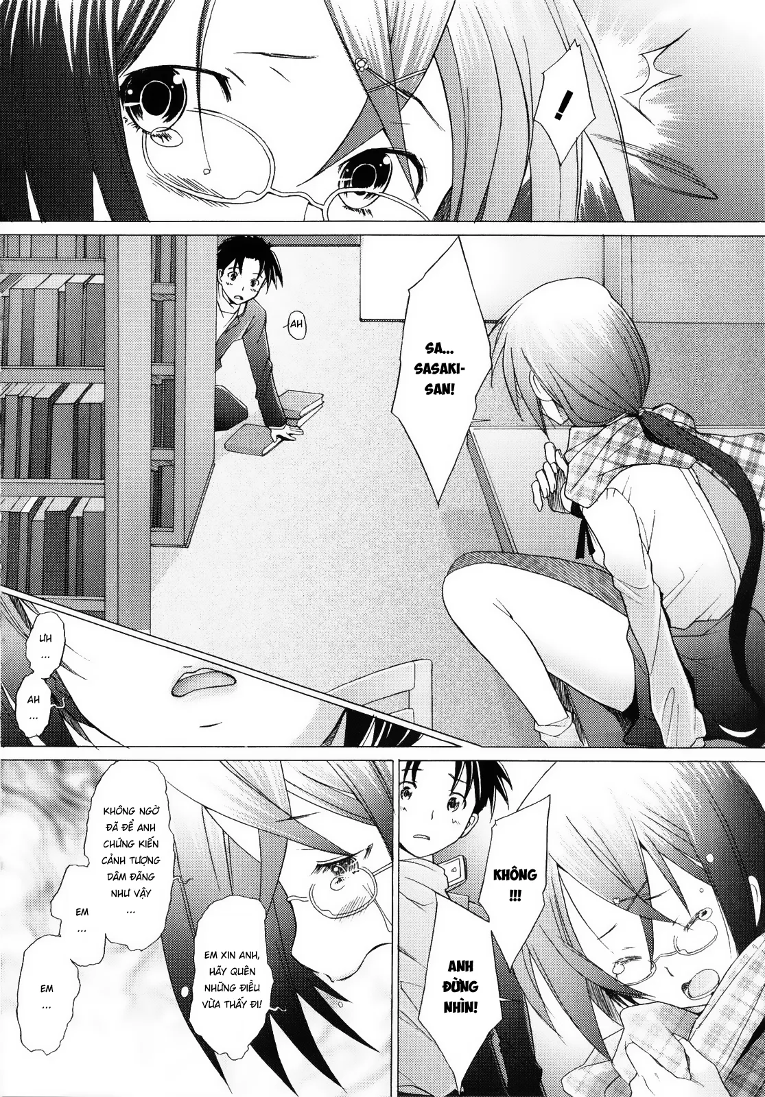HentaiVN.net - Ảnh 11 - Chuyện tình nơi thư viện [Library Love] - Chap 1