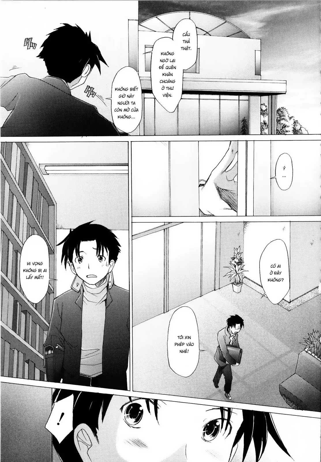 HentaiVN.net - Ảnh 6 - Chuyện tình nơi thư viện [Library Love] - Chap 1