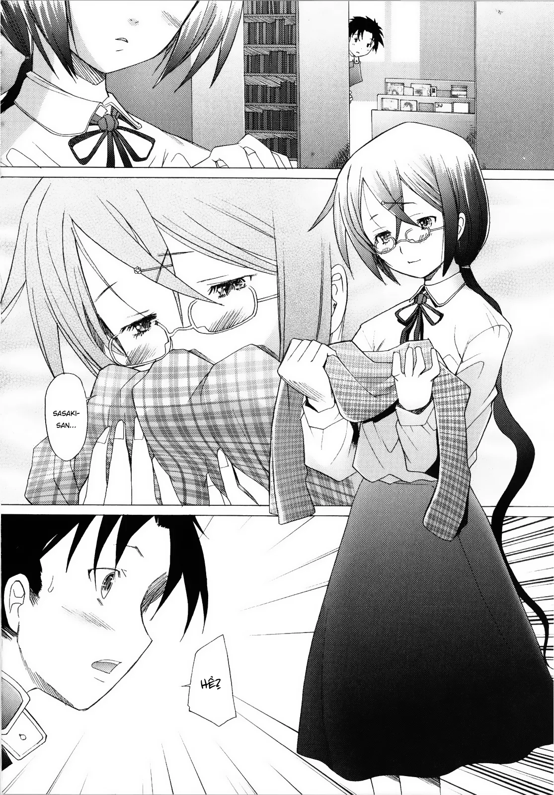HentaiVN.net - Ảnh 7 - Chuyện tình nơi thư viện [Library Love] - Chap 1