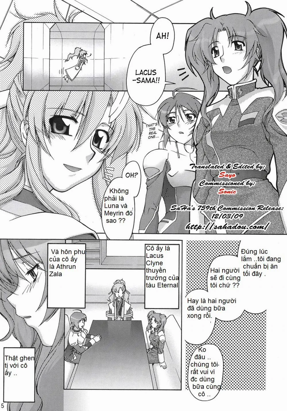 HentaiVN.net - Ảnh 4 - Thank you! Meyrin Route (Gundam SEED Destiny) - Chap 1