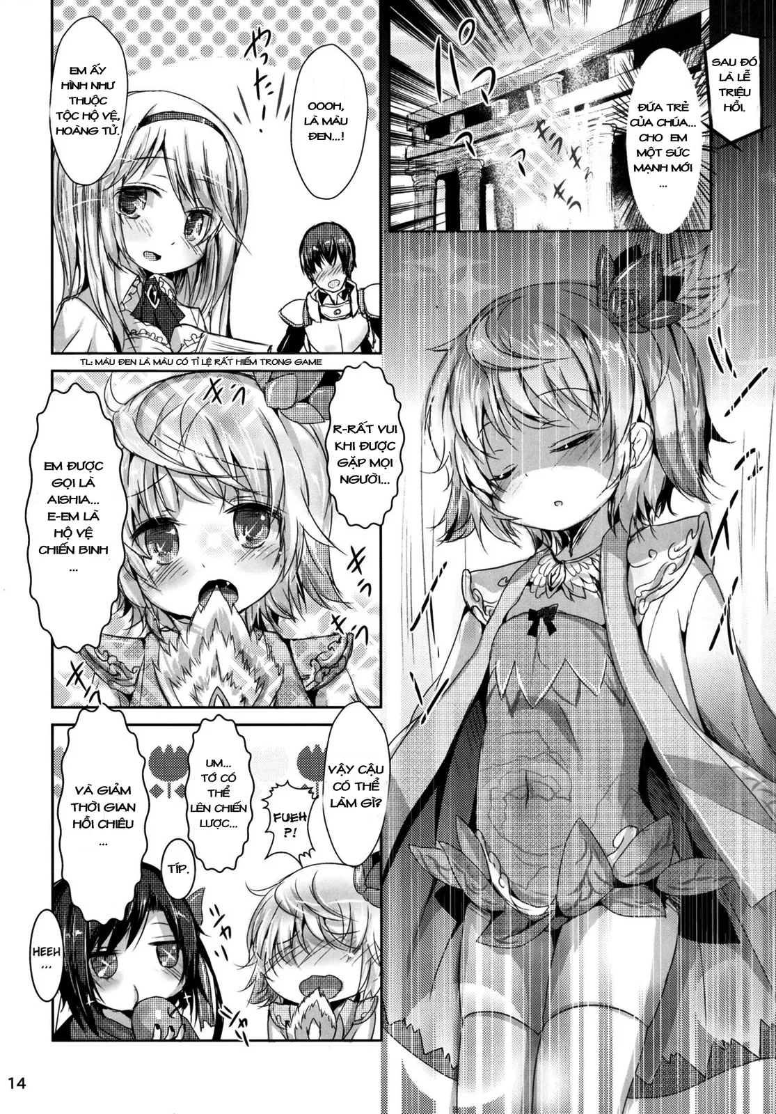 HentaiVN.net - Ảnh 13 - Naughty Angel (Sennen Sensou Aigis) - Chap 1