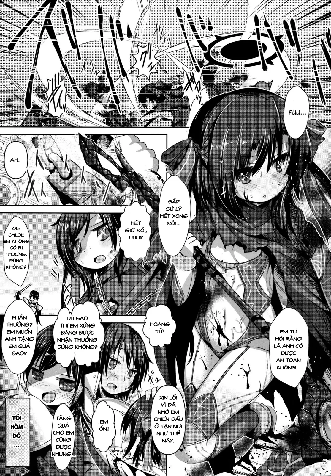 HentaiVN.net - Ảnh 5 - Naughty Angel (Sennen Sensou Aigis) - Chap 1