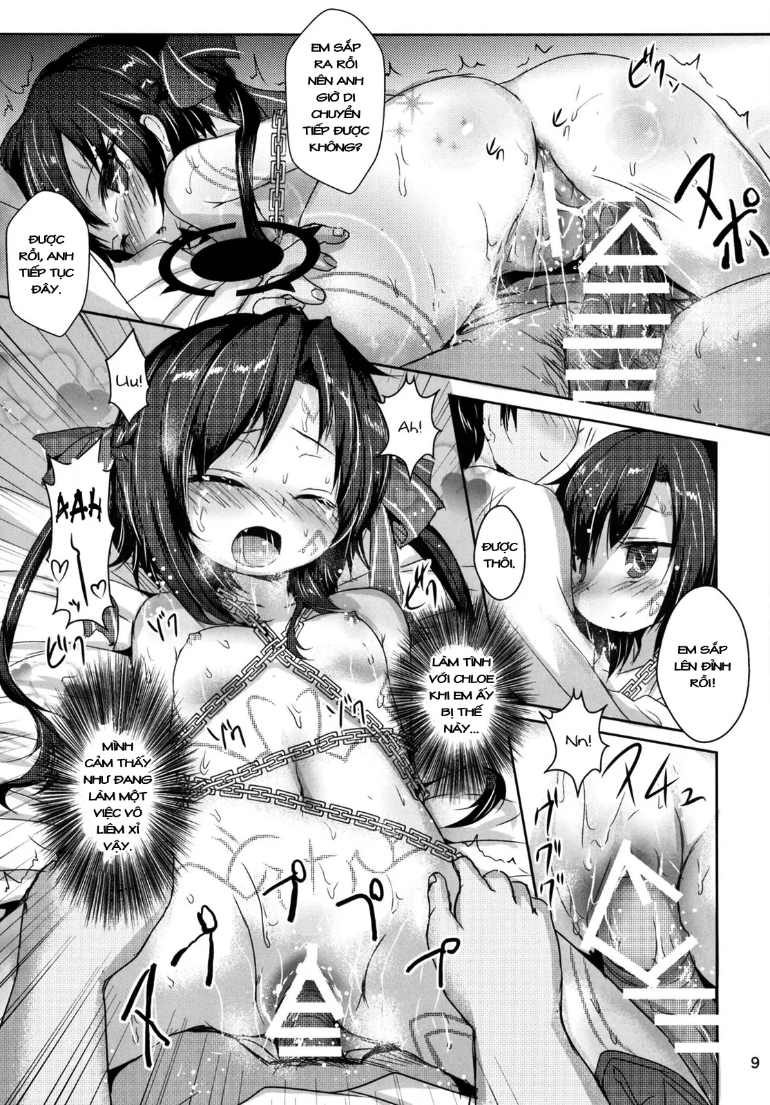 HentaiVN.net - Ảnh 9 - Naughty Angel (Sennen Sensou Aigis) - Chap 1