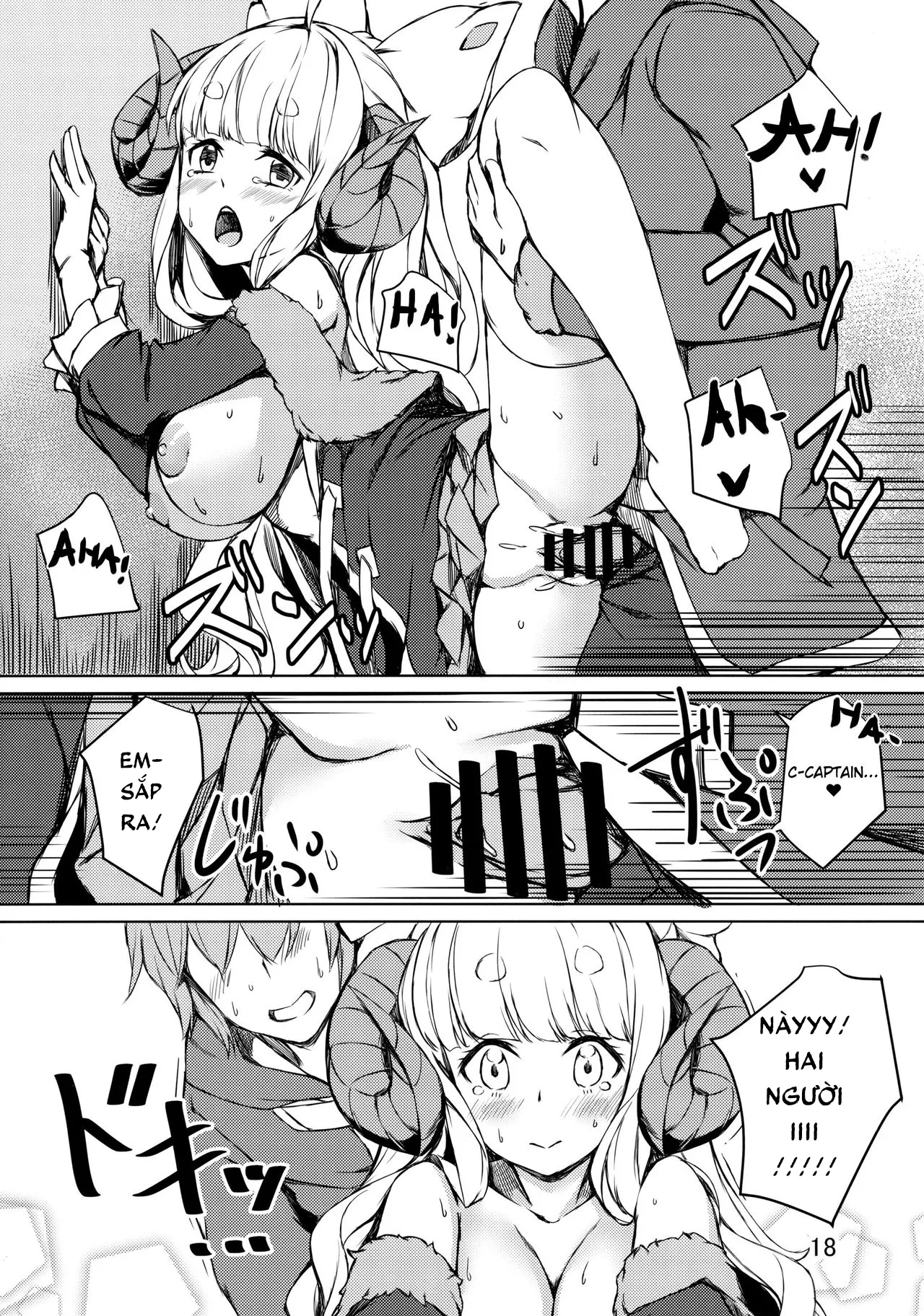 HentaiVN.net - Ảnh 19 - Để em làm ấm cho anh!! [Ware ga Atatamete Yarou!!; Let me Warm You Up!; 我が暖めてやろう!!] - Chap 1