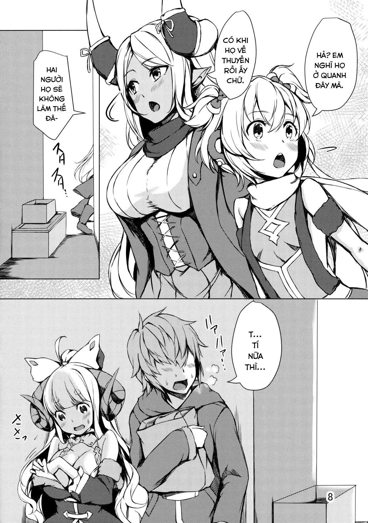 HentaiVN.net - Ảnh 9 - Để em làm ấm cho anh!! [Ware ga Atatamete Yarou!!; Let me Warm You Up!; 我が暖めてやろう!!] - Chap 1
