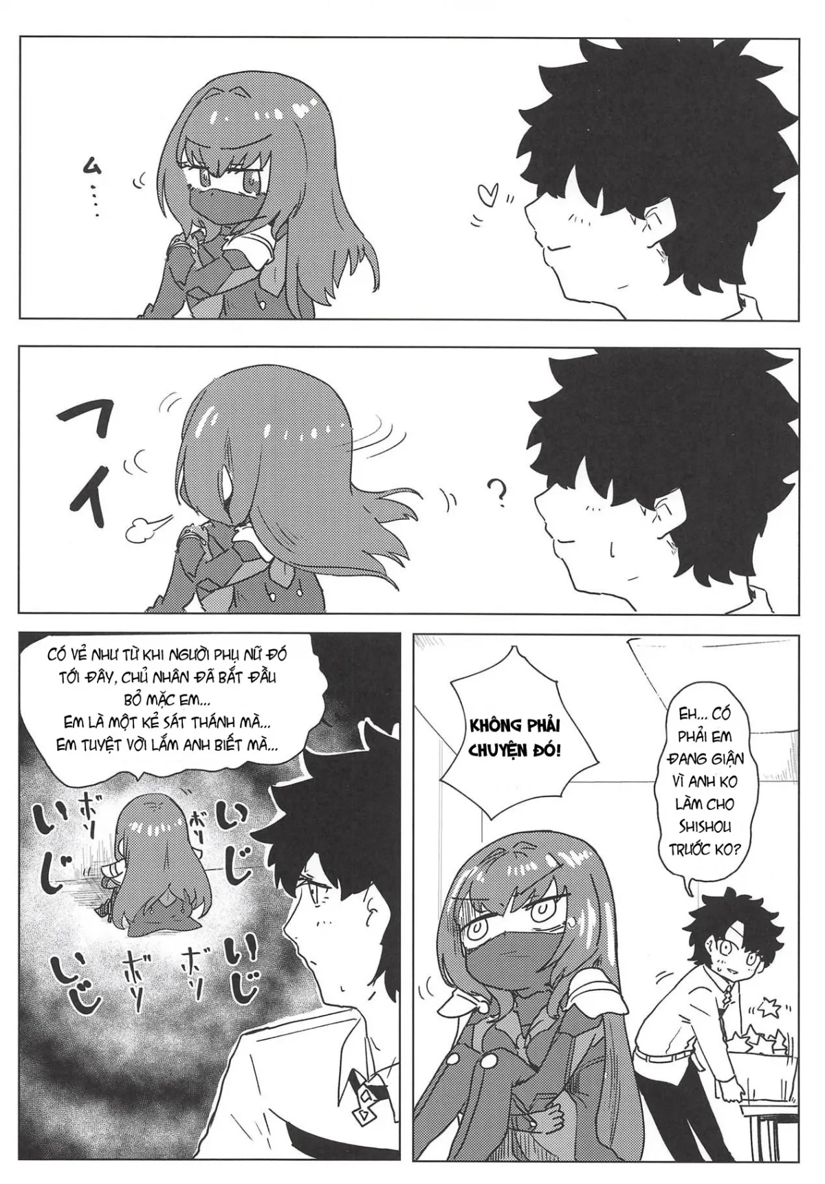 HentaiVN.net - Ảnh 3 - Yoru wa Mijikashi Aiseyo Master! (Fade/Grand Order) - Chap 1