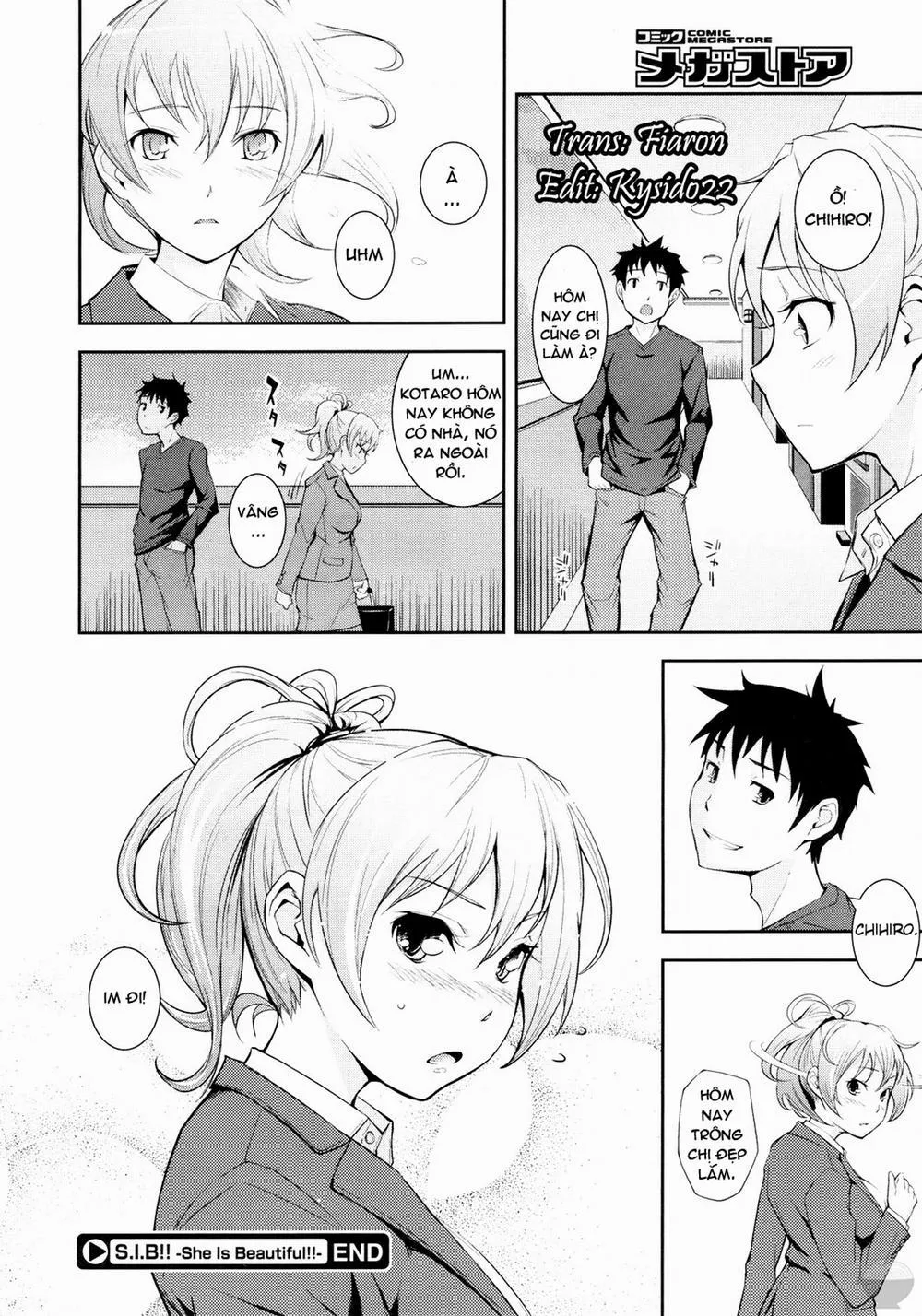 HentaiVN.net - Ảnh 22 - S.I.B!! She is Beautiful !! - Chap 1