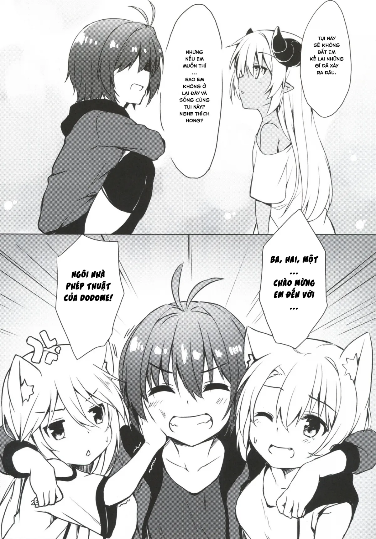 HentaiVN.net - Ảnh 23 - Ngôi Nhà Phép Thuật Của Dodome [マヨライス推奨委員会] - Chap 1