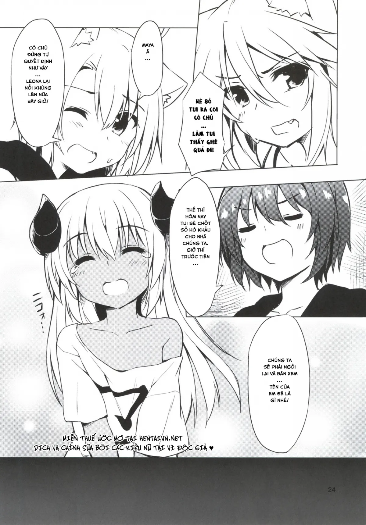 HentaiVN.net - Ảnh 24 - Ngôi Nhà Phép Thuật Của Dodome [マヨライス推奨委員会] - Chap 1