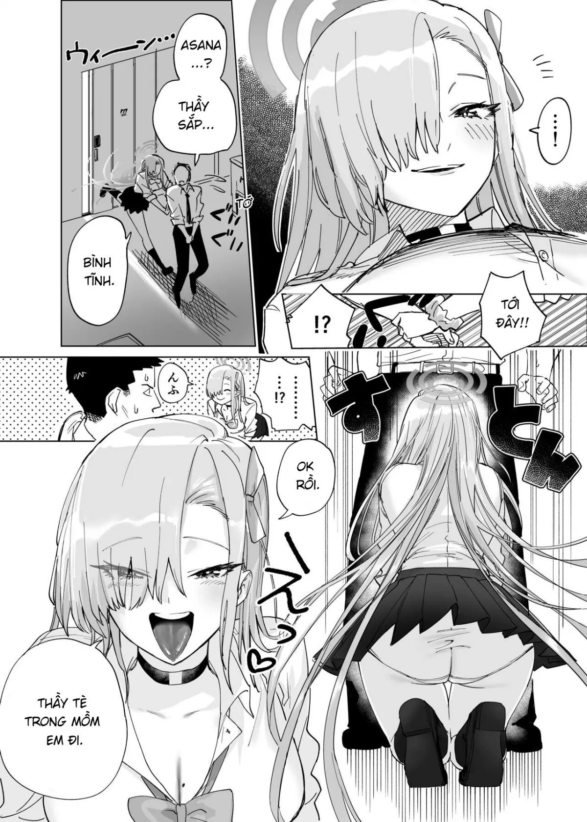 HentaiVN.net - Ảnh 5 - Asuna ni Oshikko Nonde Moraitai - Chap 1
