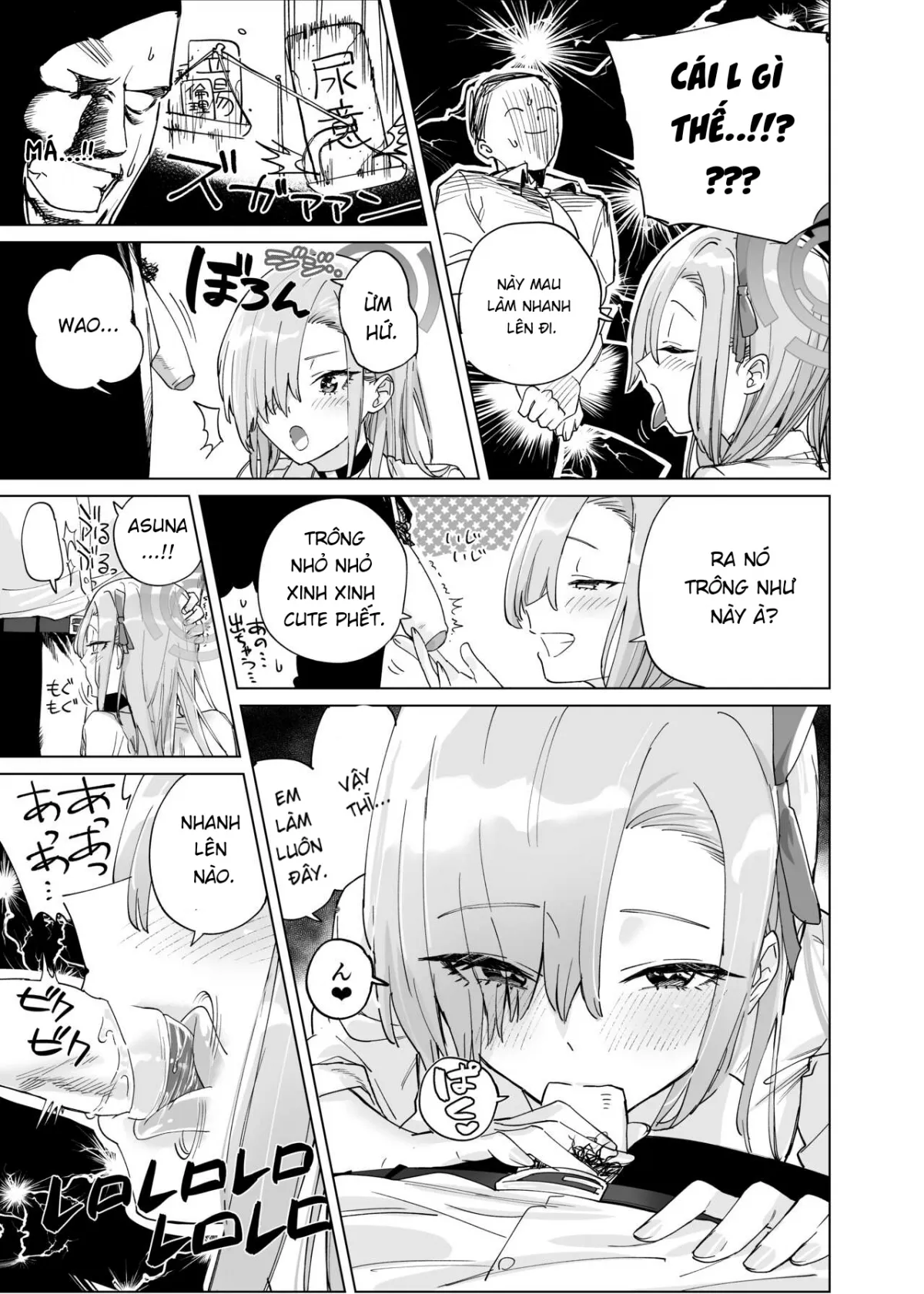 HentaiVN.net - Ảnh 6 - Asuna ni Oshikko Nonde Moraitai - Chap 1