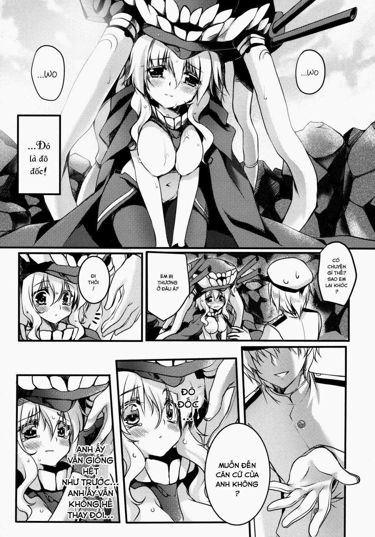 HentaiVN.net - Ảnh 10 - Sa.yo.na.ra - Shinkai no Ningyohime (Kantai Collection -KanColle-) [Sa-yo-na-ra - Little Mermaid of The Abyss] - Chap 1