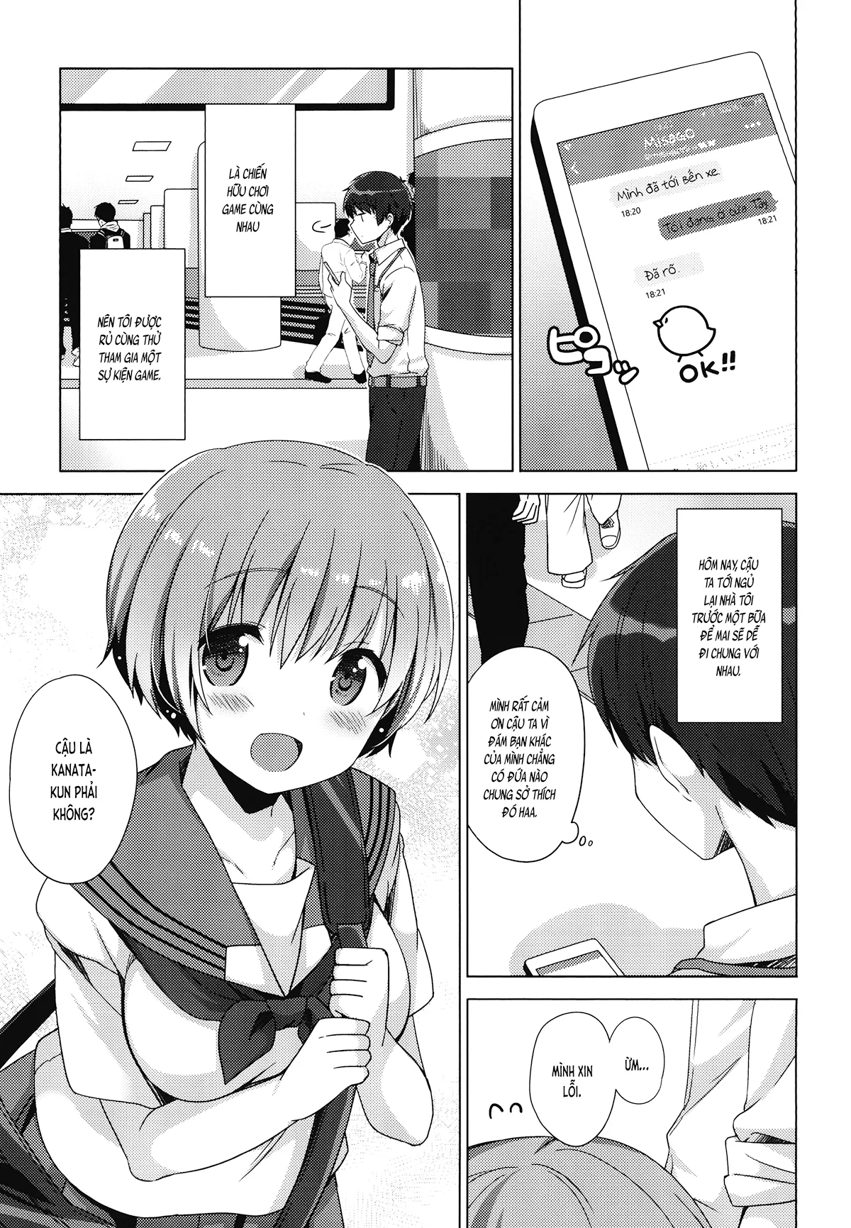 HentaiVN.net - Ảnh 3 - Vào đời (nguyên tác) [Koi ni Koisuru Otoshigoro; 恋に恋するお年頃] - Chap 1