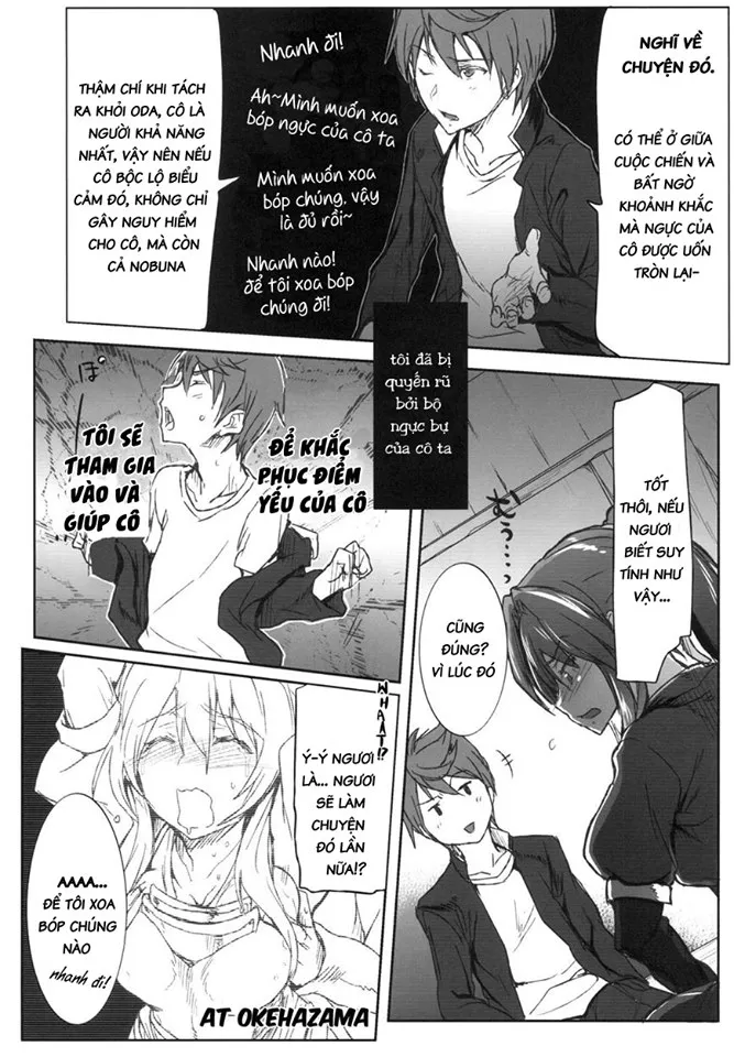 HentaiVN.net - Ảnh 6 - Sengoku Haru Emaki (Oda Nobuna no Yabou) [戦国春絵巻 (織田信奈の野望)] - Chap 1