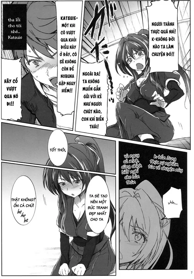 HentaiVN.net - Ảnh 7 - Sengoku Haru Emaki (Oda Nobuna no Yabou) [戦国春絵巻 (織田信奈の野望)] - Chap 1