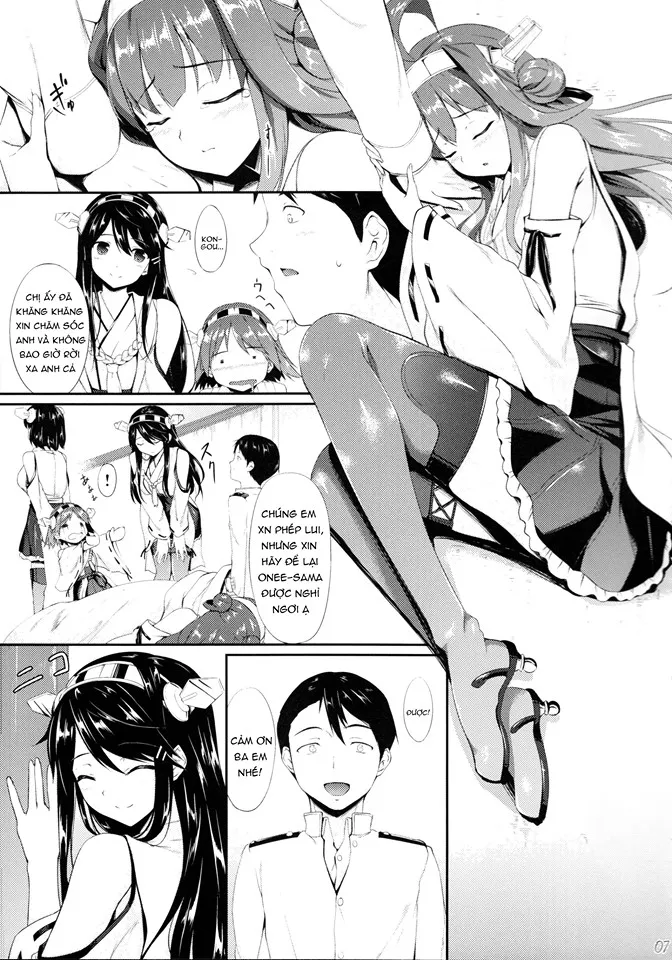 HentaiVN.net - Ảnh 6 - Kongou Otomechikku (Kantai Collection -KanColle-) [金剛おとめちっく (艦隊これくしょん -艦これ-)] - Chap 1