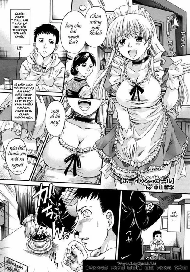 HentaiVN.net - Ảnh 3 - Boyish Girl - Chap 1