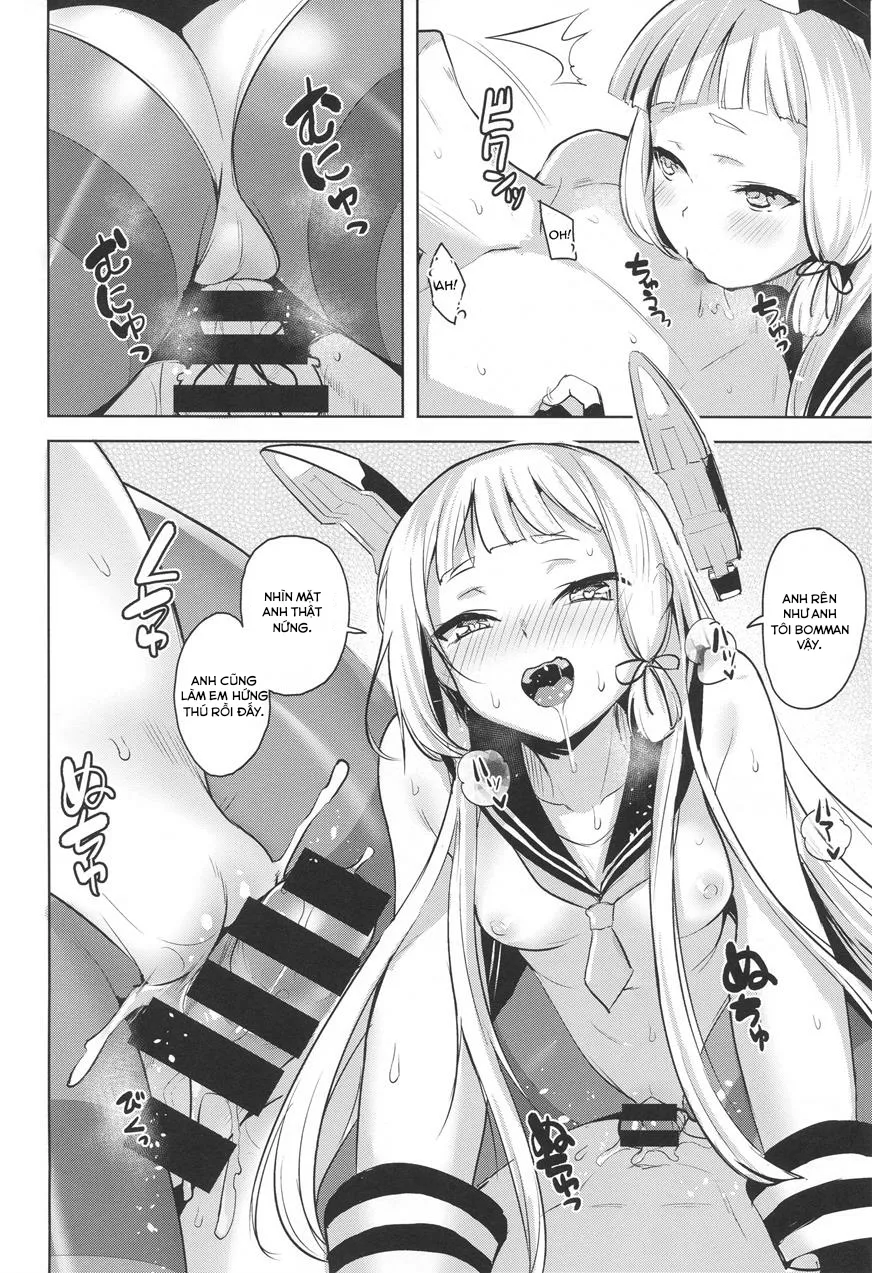 HentaiVN.net - Ảnh 11 - Chotto S na Murakumo to Kekkyoku Ichatsuku Hon (Kantai Collection -KanColle-) - Chap 1